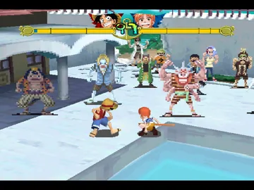 From TV Animation One Piece - Grand Battle! (JP) screen shot game playing